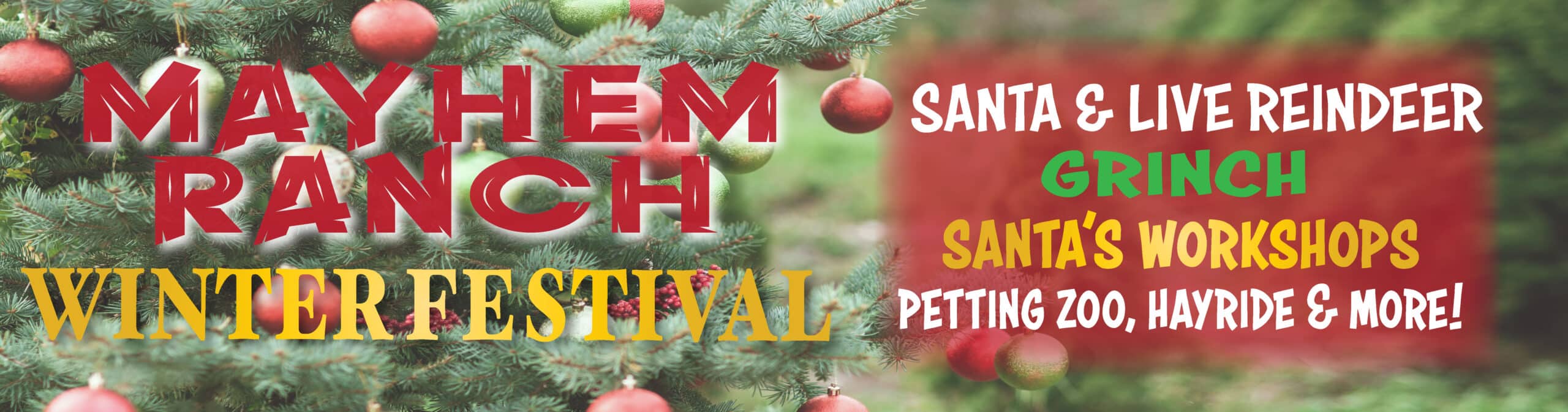 4Th Annual Mayhem Ranch Winter Festival | Mayhem Ranch Mayhem ranch